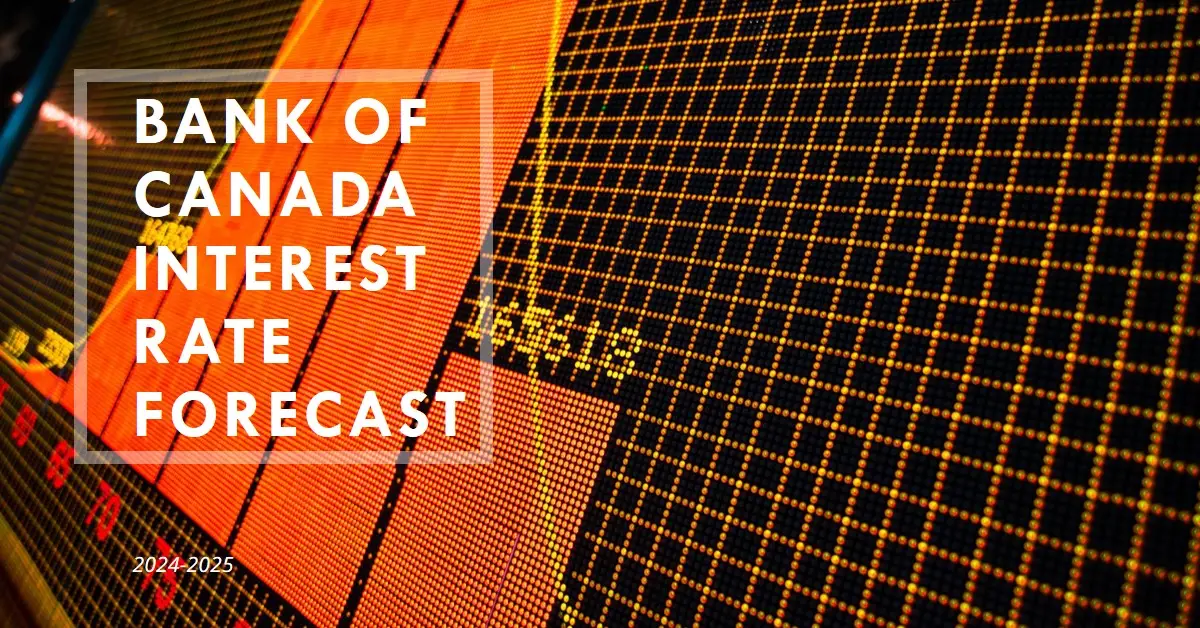 Bank Of Canada Interest Rate Forecast 20242025