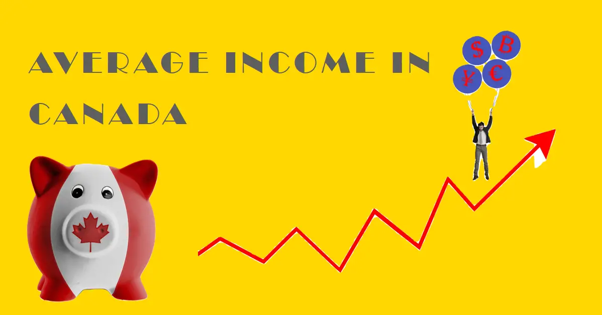 Average Income in Canada Per Person, Age & Province